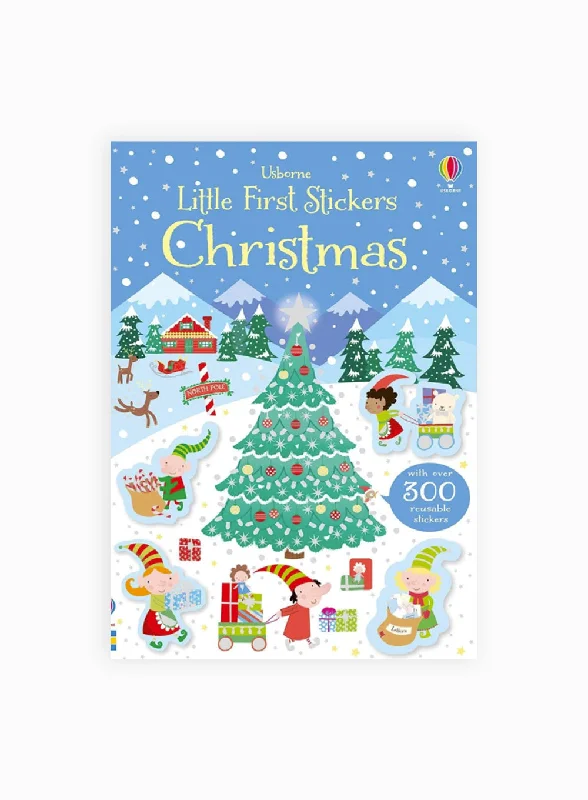 Enchanting children's books Usborne's Little First Christmas Sticker Book