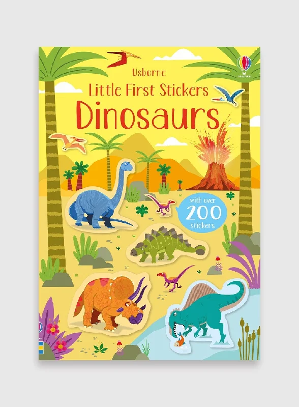 Action-packed adventure books for kidsUsborne's Little First Dinosaur Sticker Book