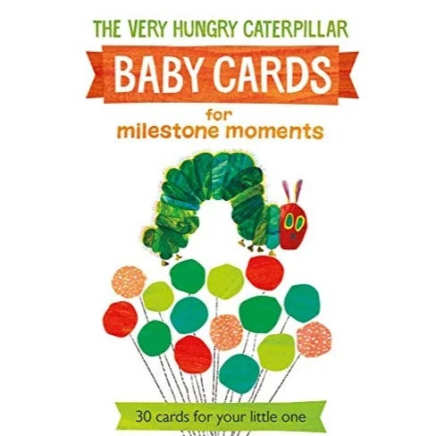 Enchanting fairy tales for children Very Hungry Caterpillar Baby Cards For Milestone Moments