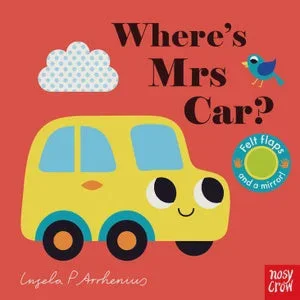 Thought-provoking children's literature Where's Mrs Car? Felt Flap Book