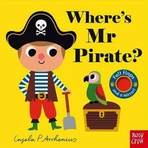 Captivating stories for kids Wher's Mr Pirate Felt Flap Book