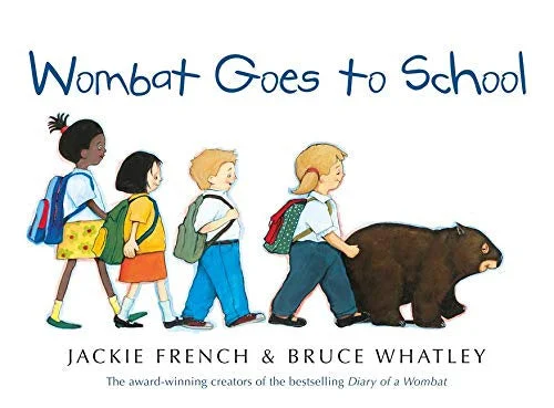 Entertaining children's chapter booksWombat Goes to School