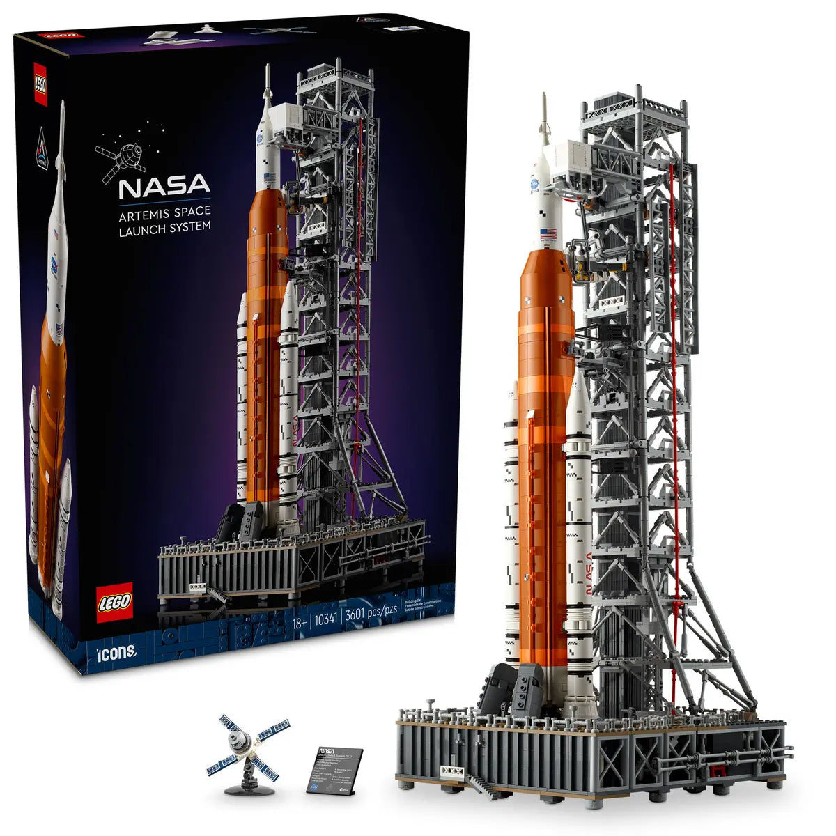 Offering interactive play LEGO10341 LEGO Icons NASA Artemis Space Launch System