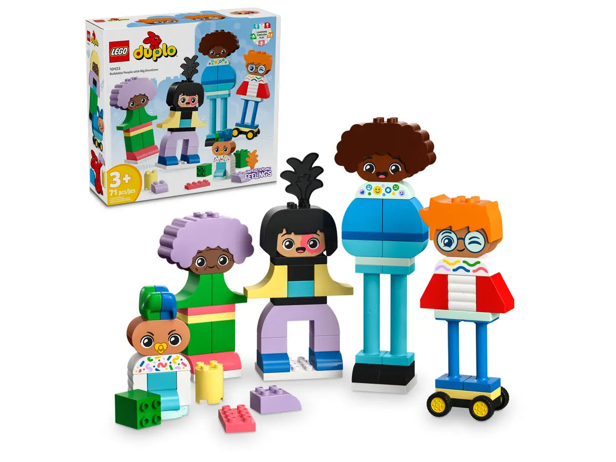 Promoting emotional intelligence LEGO10423 LEGO DUPLO BUILDABLE PEOPLE WITH BIG EMOTIONS Promoting emotional intelligence LEGO10423 LEGO DUPLO BUILDABLE PEOPLE WITH BIG EMOTIONS