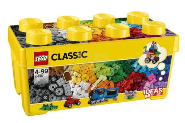 Encouraging exploration and discovery LEGO10696 LEGO CLASSIC MEDIUM CREATIVE BRICK