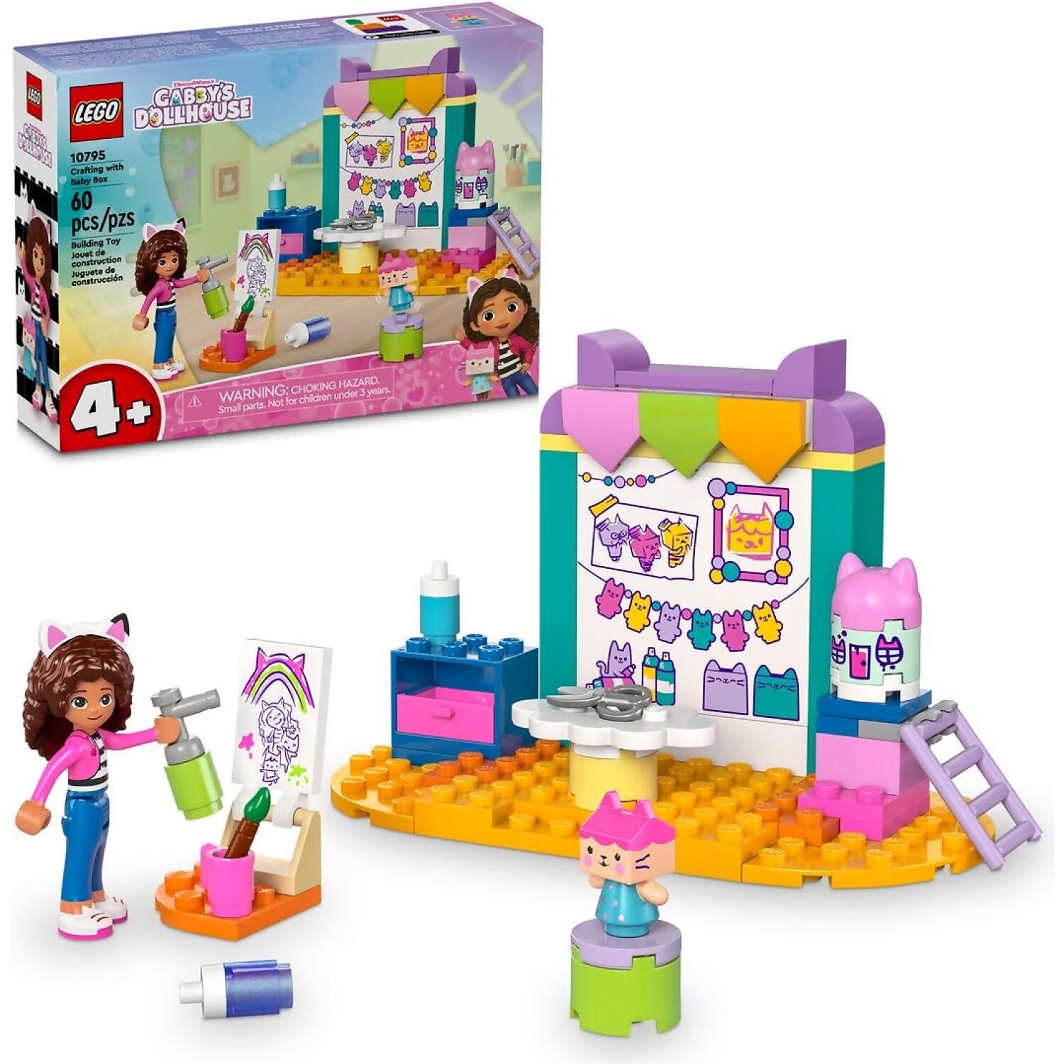 Endlessly replayable LEGO scenarios10795 LEGO GABBY'S DOLLHOUSE CRAFTING WITH BABY BOX Endlessly replayable LEGO scenarios10795 LEGO GABBY'S DOLLHOUSE CRAFTING WITH BABY BOX
