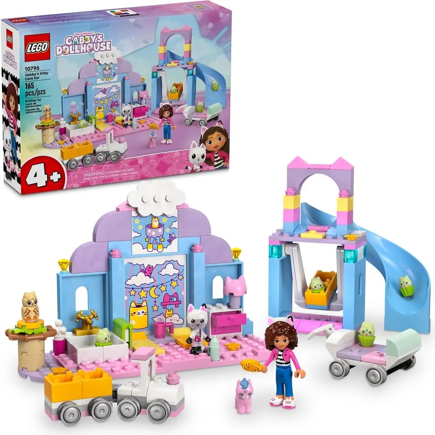 Intricate and intricate LEGO designs10796 LEGO GABBY'S DOLLHOUSE GABBY'S KITTY EAR