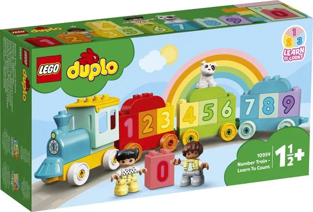 Promoting language development LEGO10954 LEGO DUPLO NUMBER TRAIN COUNT