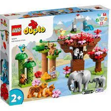 Intricately designed LEGO10974 LEGO DUPLO WILD ANIMALS OF ASIA