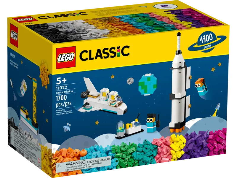 Skill-building LEGO activities11022 LEGO CLASSIC SPACE MISSION