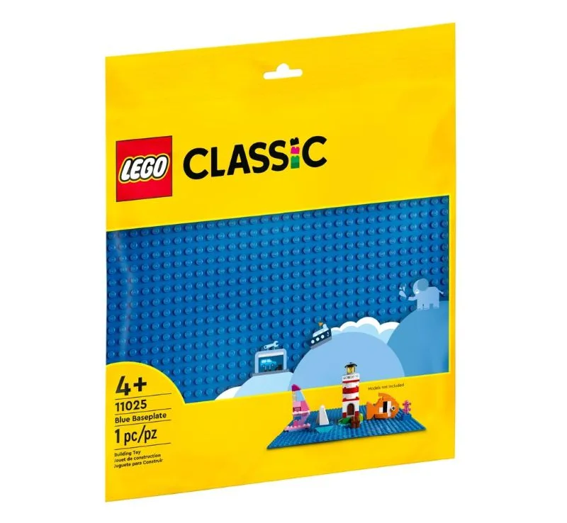 Seamlessly fitting LEGO connections11025 LEGO BLUE BASEPLATE