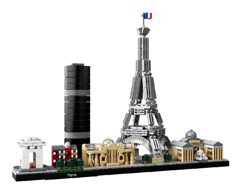 Finely detailed LEGO structures21044 LEGO ARCHITECTURE PARIS