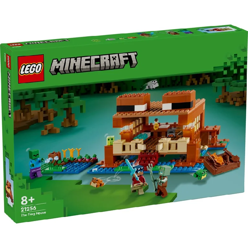 Non-toxic and safe LEGO toys21256 LEGO MINECRAFT THE FROG HOUSE