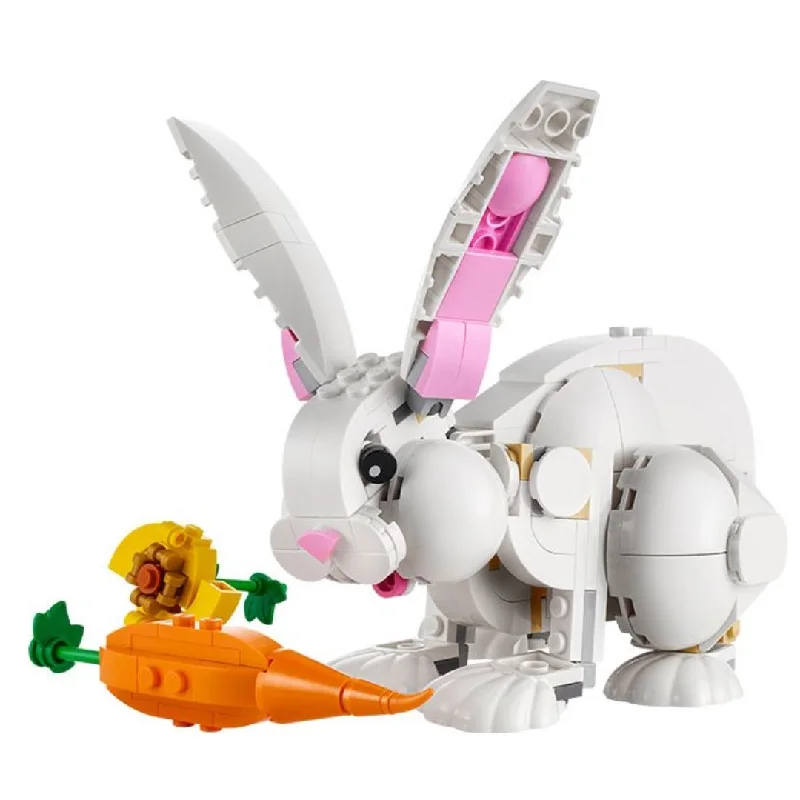 Providing a tactile learning experience LEGO31133 White Rabbit V29