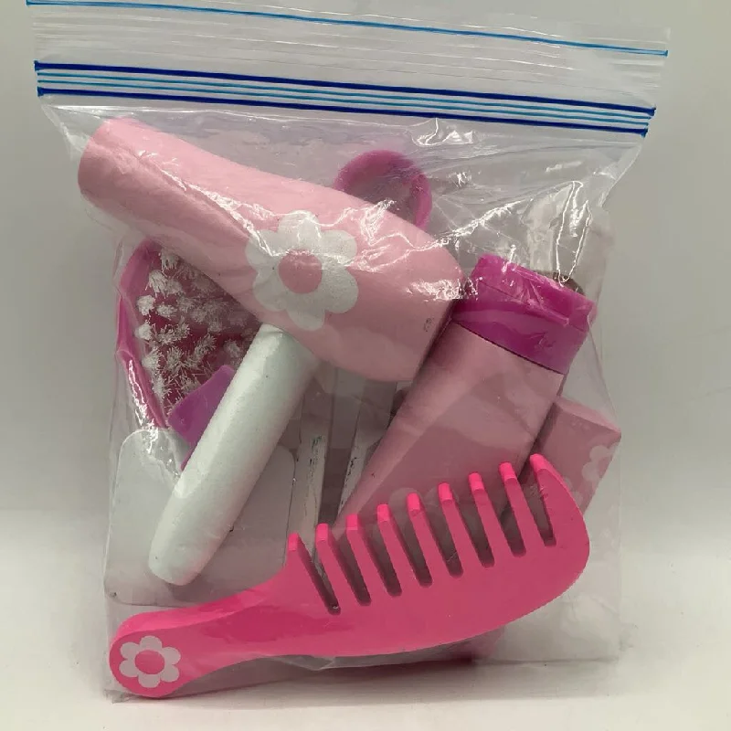 engaging wooden toys                   Assorted Wooden Hair Tools & Makeup Toys