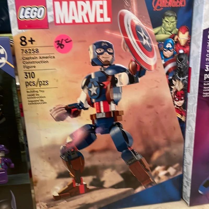 Offering interactive play LEGOBrickhouse 76258 Marvel Captain America Construction Figure Offering interactive play LEGOBrickhouse 76258 Marvel Captain America Construction Figure