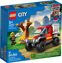 Non-toxic and safe LEGO toysBrickhouse LEGO 60393 4x4 Fire Truck Rescue