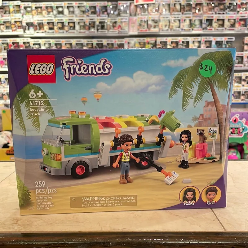 Creatively inspiring LEGOBrickhouse LEGO Friends Recycling Truck 41712