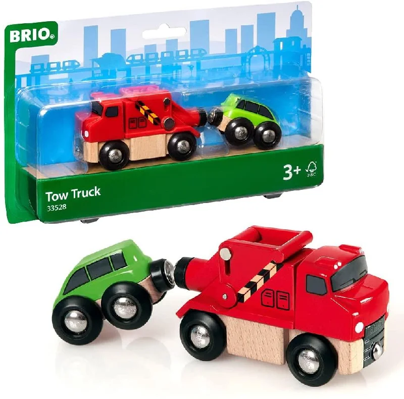 enchanted wooden toys                   Brio 33528 Tow Truck
