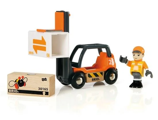 delightful wooden toys for children                   Brio 33573 Forklift