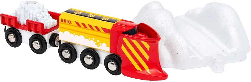 colorful and cheerful wooden toys                   Brio 33606 Snow Plough Train