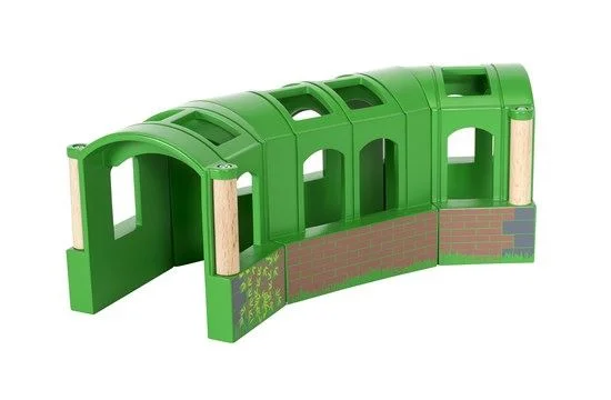 safe and appropriate wooden toys for young children                   Brio 33709 Flexible Tunnel