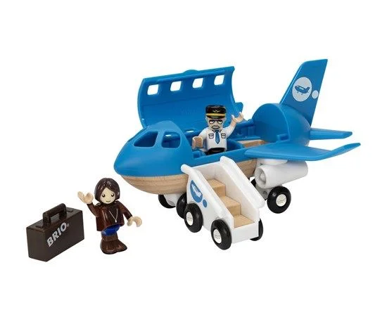 functional wooden toys               Brio 33306 Airplane