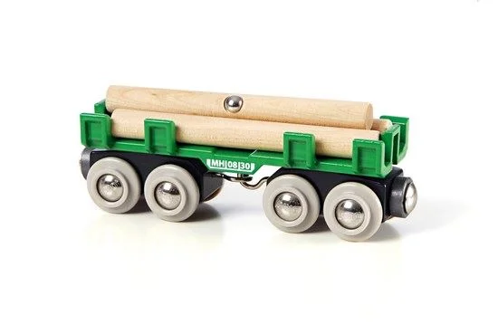 traditional wooden toys                   Brio Lumber Loading Wagon