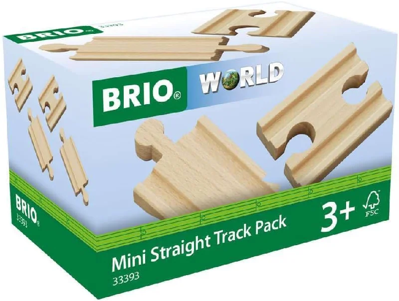 playful wooden toys                  Brio Mini Straight Tracks