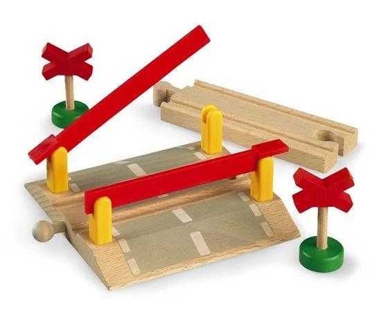 enchanted wooden toys                   Brio 33388 Railway Crossing