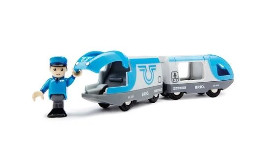 enchanting and whimsical wooden toys that captivate attention                   Brio 33506 Travel Battery Train