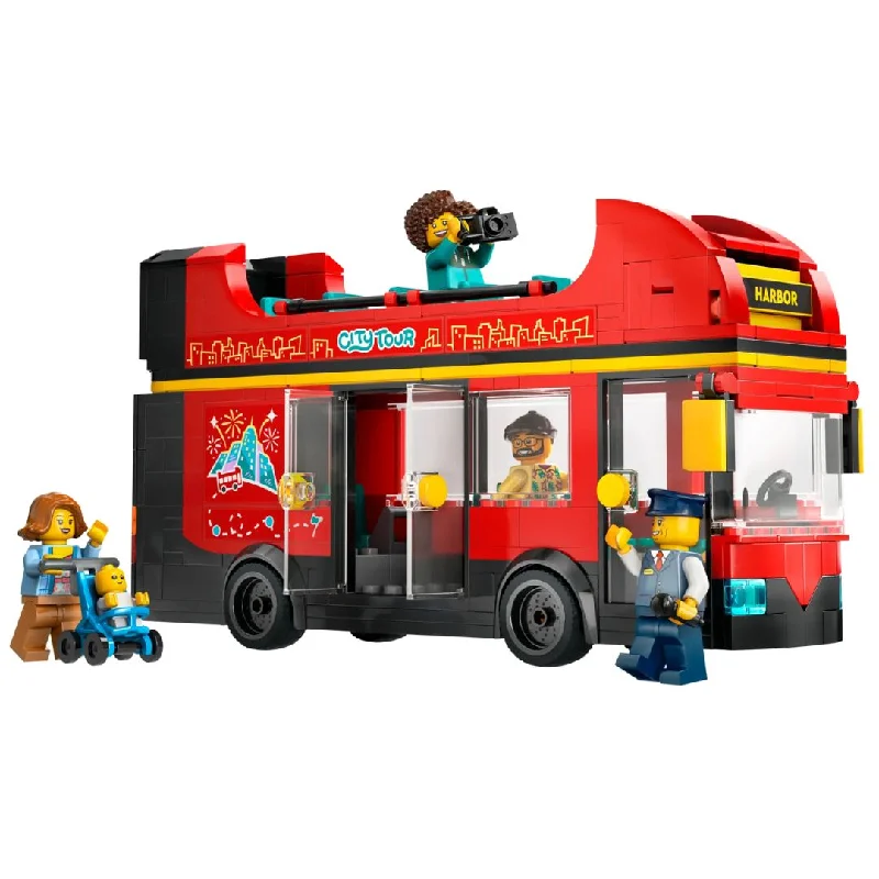 Promoting critical thinking LEGO challengesCity Red Double-Decker Sightseeing Bus by Lego Promoting critical thinking LEGO challengesCity Red Double-Decker Sightseeing Bus by Lego