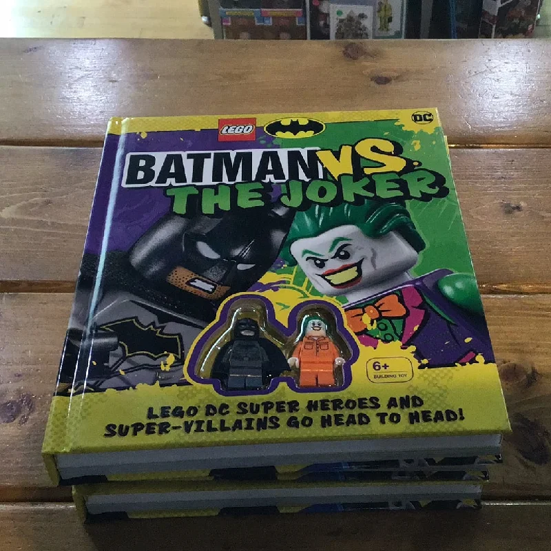 Intricate and intricate LEGO designsLEGO DC Batman vs Joker Build Book