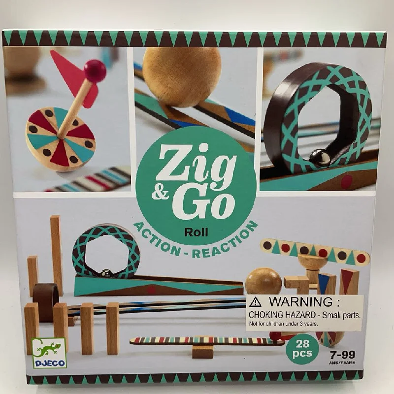 enchanting wooden toys that bring joy and happiness to children                   Djeco Wooden Zig & Go Roll