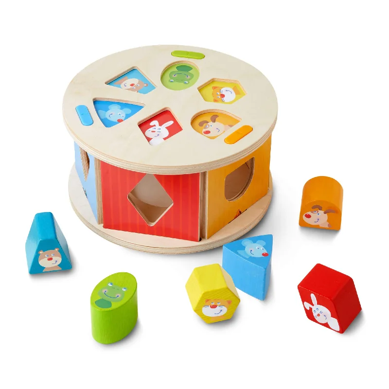 functional wooden toys               Favorite Animals Sorting Box