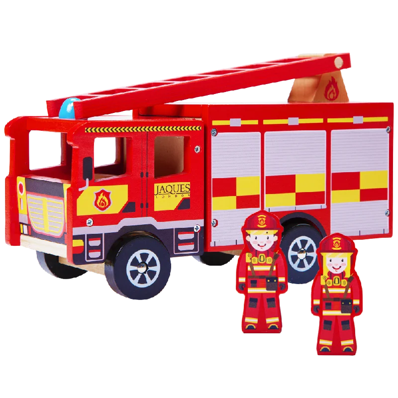 educational wooden toys                   Fire Engine Toy - Roleplay Toy