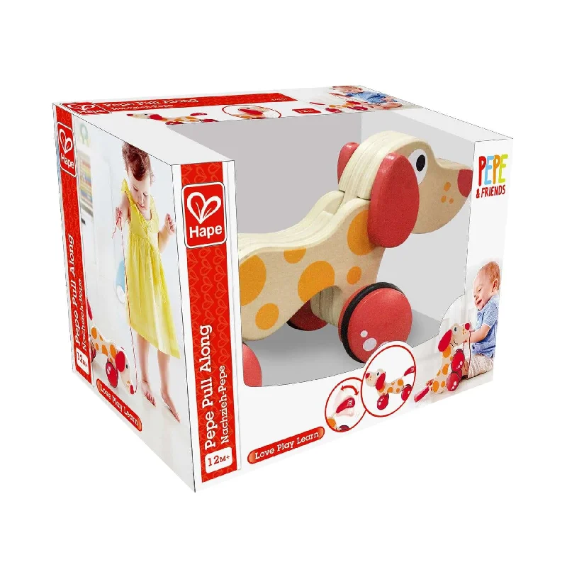 historically accurate and educational wooden toys that teach about cultures Hape Pepe Pull Along Puppy Wooden Toy historically accurate and educational wooden toys that teach about cultures Hape Pepe Pull Along Puppy Wooden Toy