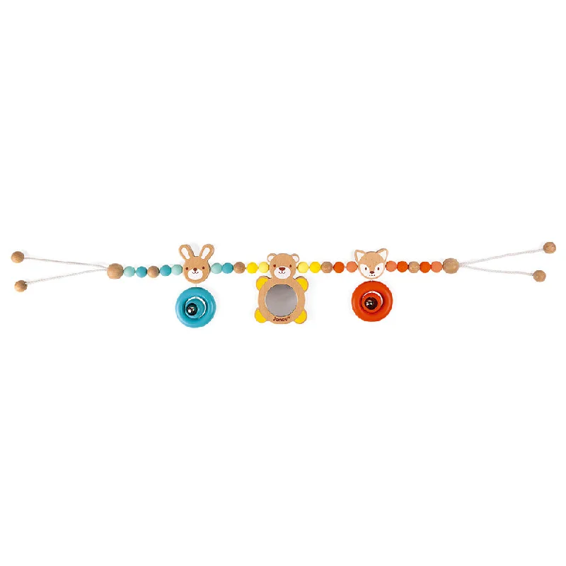 enchanting wooden toys that spark imagination                   Janod Baby Toy Pram Rattle