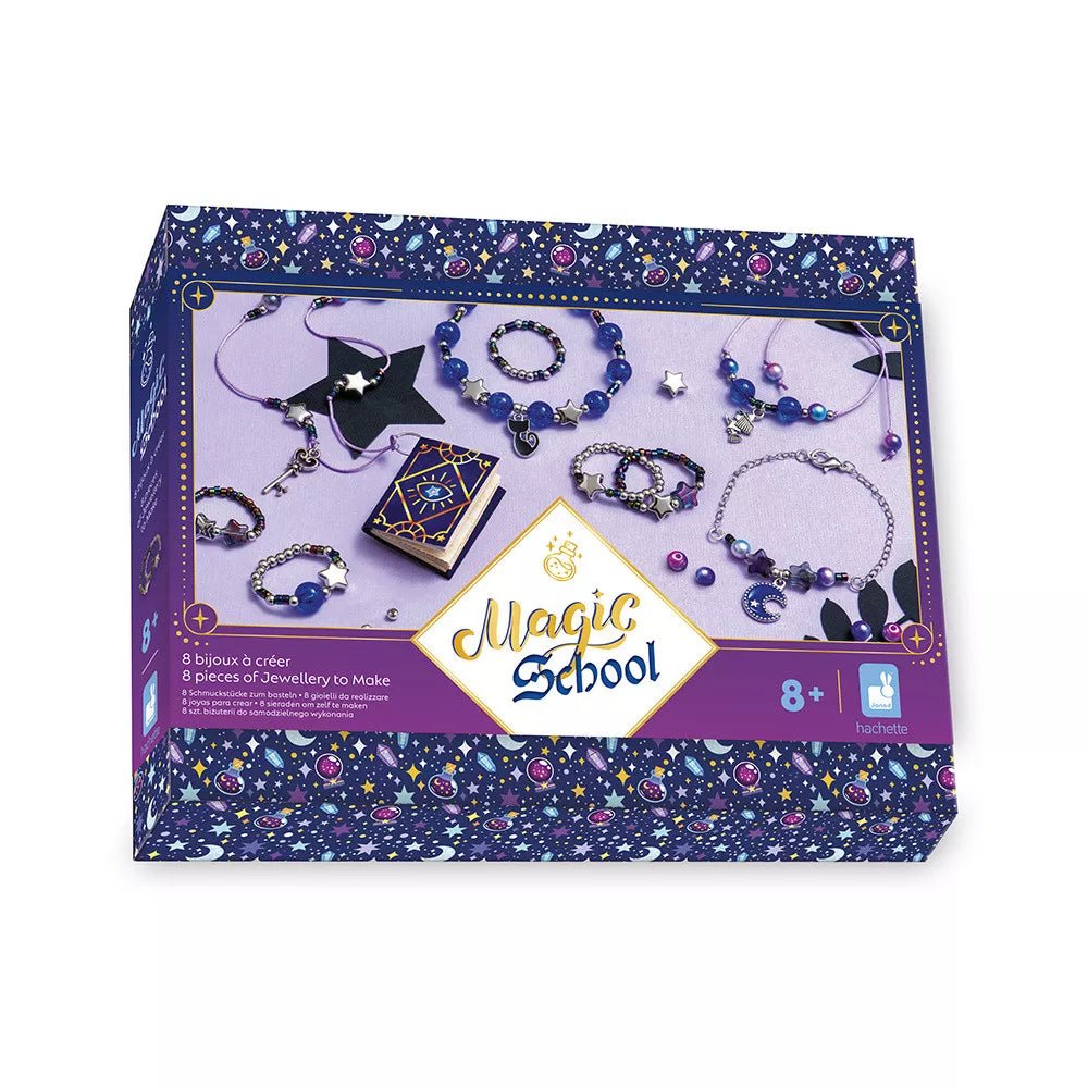 naturally finished and non-toxic wooden toys                   Janod: Magic School - 8 Jewels to Create