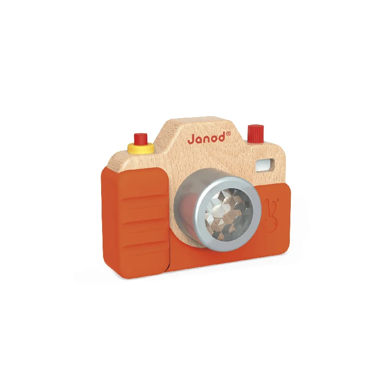 play-value packed wooden toys                   Janod Sound Camera