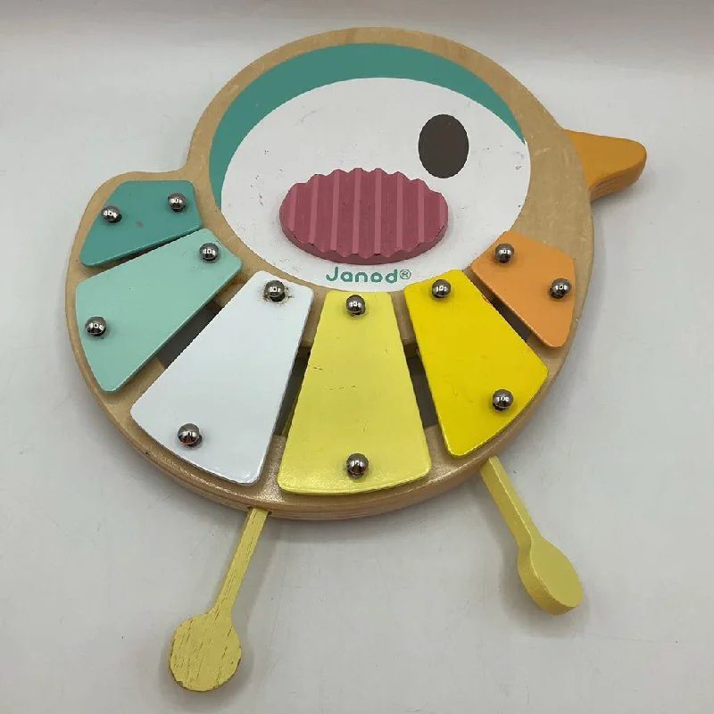 classic wooden toys for kids                Janod Wooden Bird Xylophone