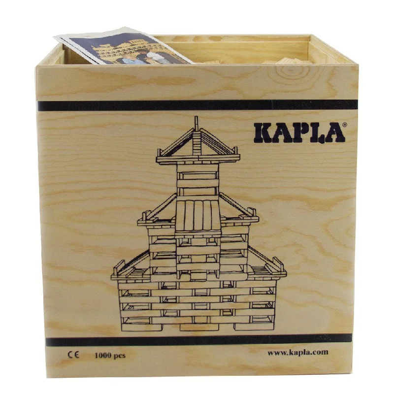 sturdy and durable wooden toys for rough play                   Kapla 1000 Pack Wooden Block