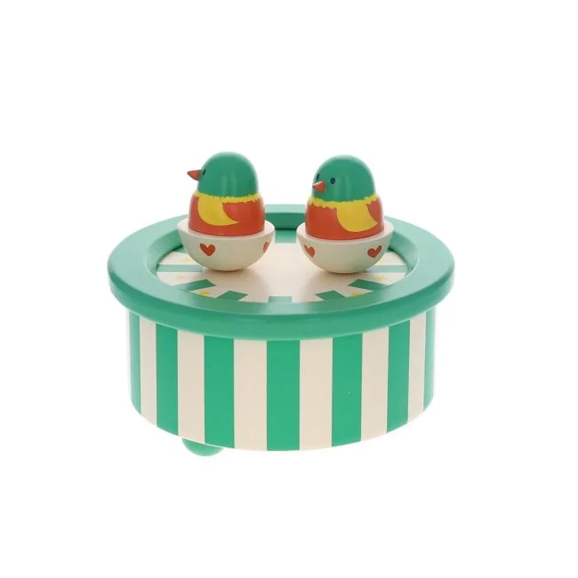 eco-conscious wooden toys that promote sustainability                   Music Box - Birds