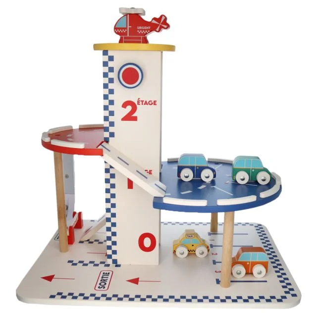child-safe wooden toys                 Wooden Toy - Car Park