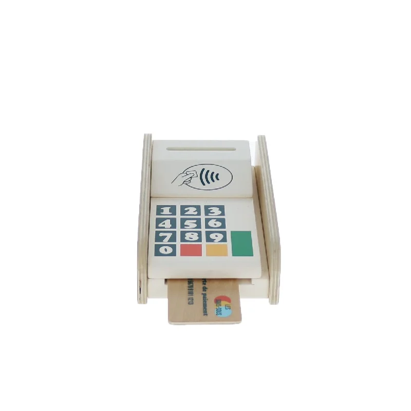 engaging and educational wooden toys                  Wooden Toy - Card Machine