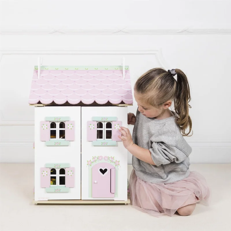 vibrant and colorful wooden toys for toddlers                   Le Toy Van Sweetheart Cottage