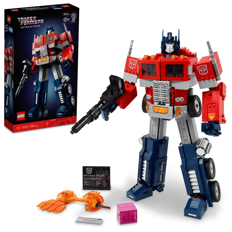 Age-appropriate LEGO toysLEGO 10302 Icons Transformers Optimus Prime