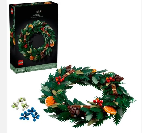 Inspiring future engineers LEGOLEGO 10340 ICONS WREATH