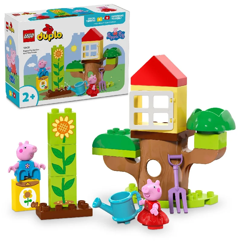 Encouraging social interaction LEGOLEGO 10431 Duplo Peppa Pig Garden And Tree House
