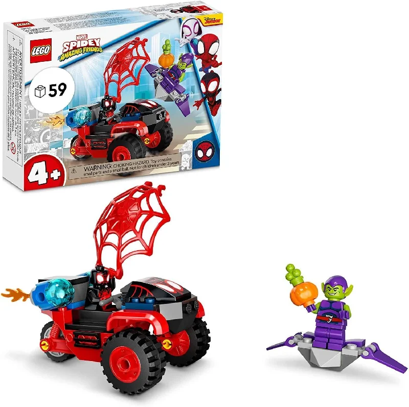 Non-toxic and safe LEGO toysLEGO SPIDER-MAN 10781 - Miles Morales: Spider-Man’s Techno Trike